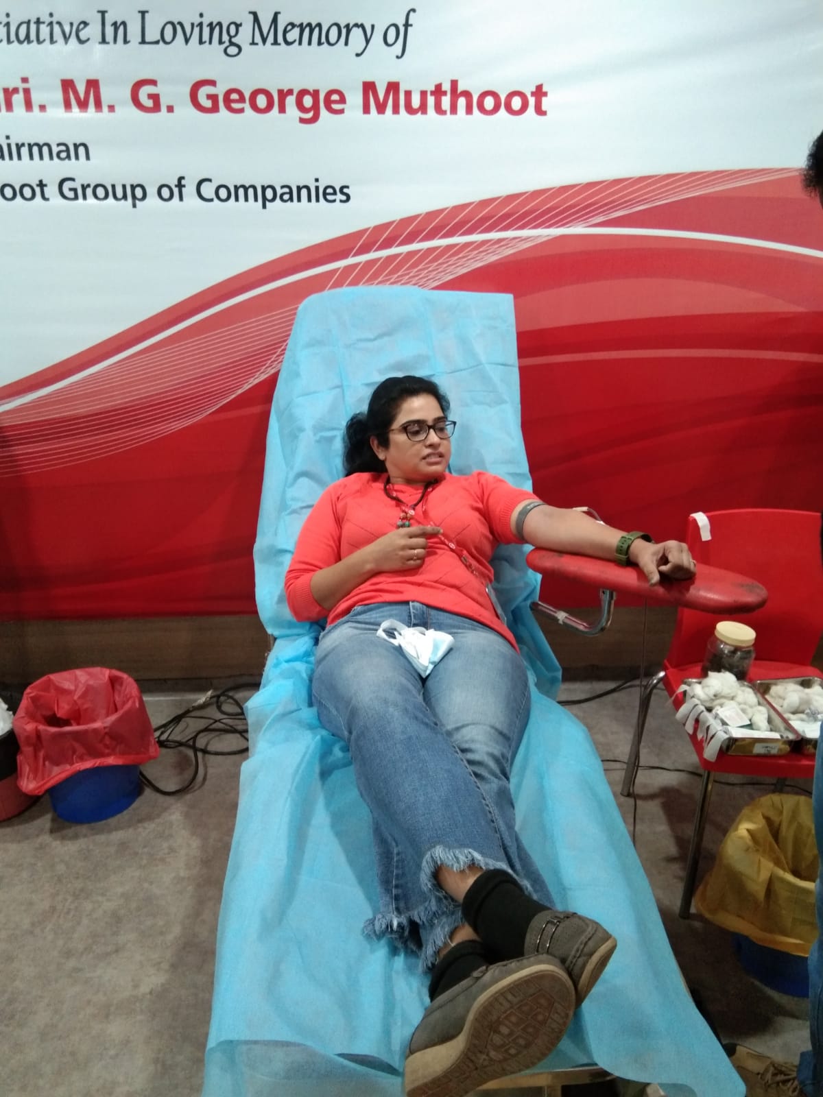 Blood donation camp