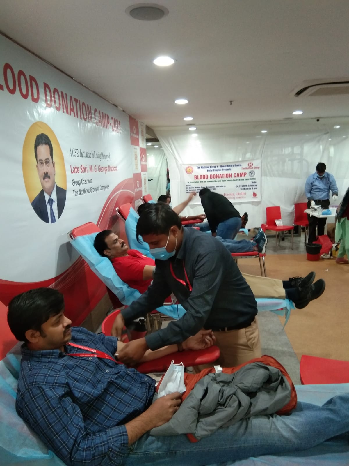 Blood donation camp