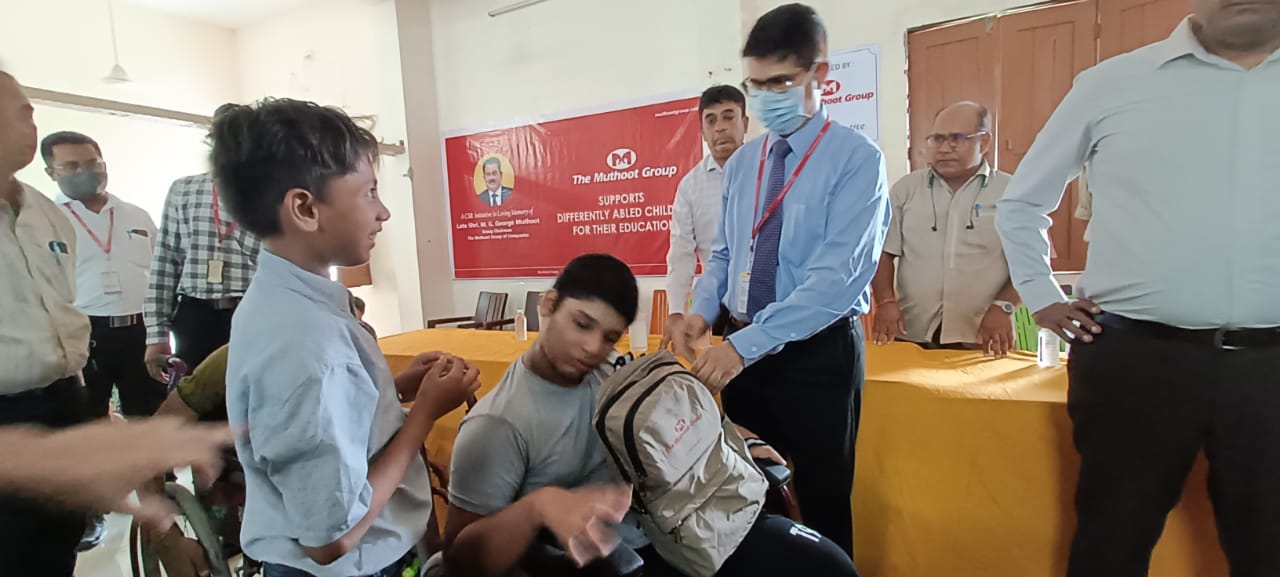 Donation of 500 Stationery Kits to Differently Abled Children at Vatva