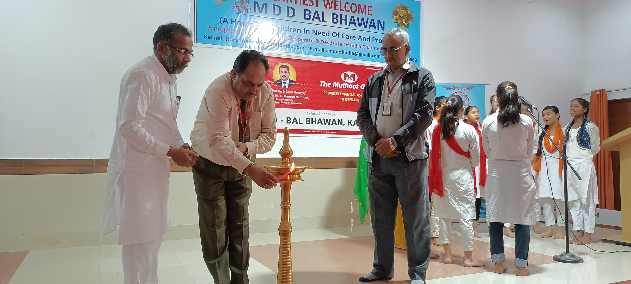 Scholarship To Orphan Students at MDD Bal Bhawan