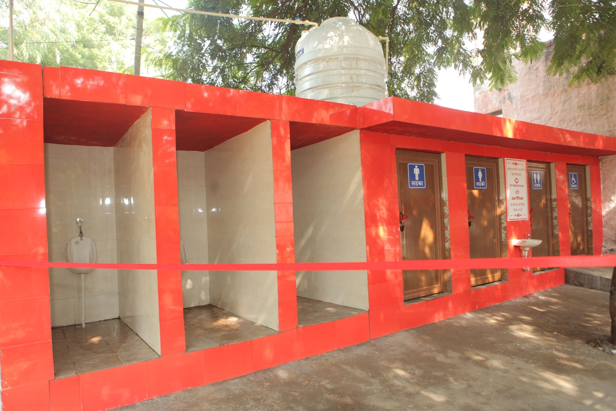 Handover of sakirpur govt school toilet