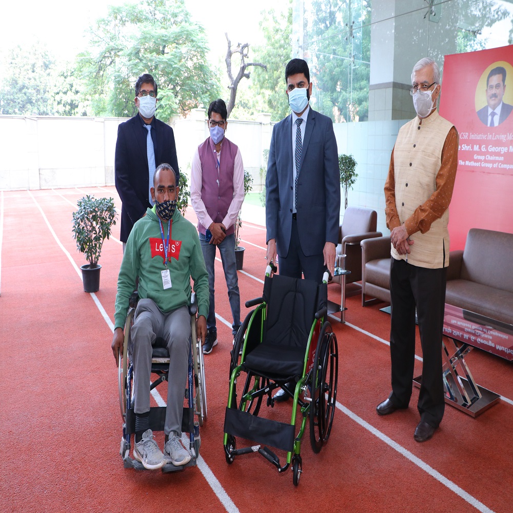 Wheel Chair Distribution