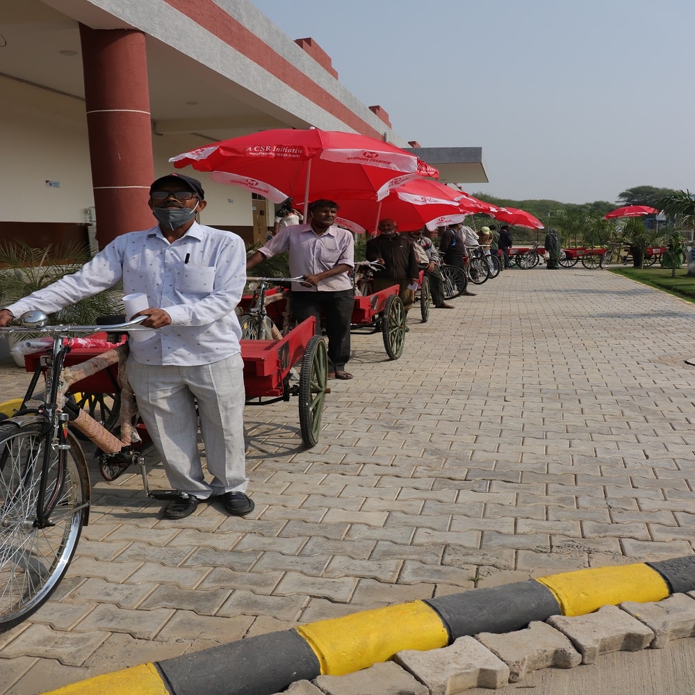 25 Tricycle distribution