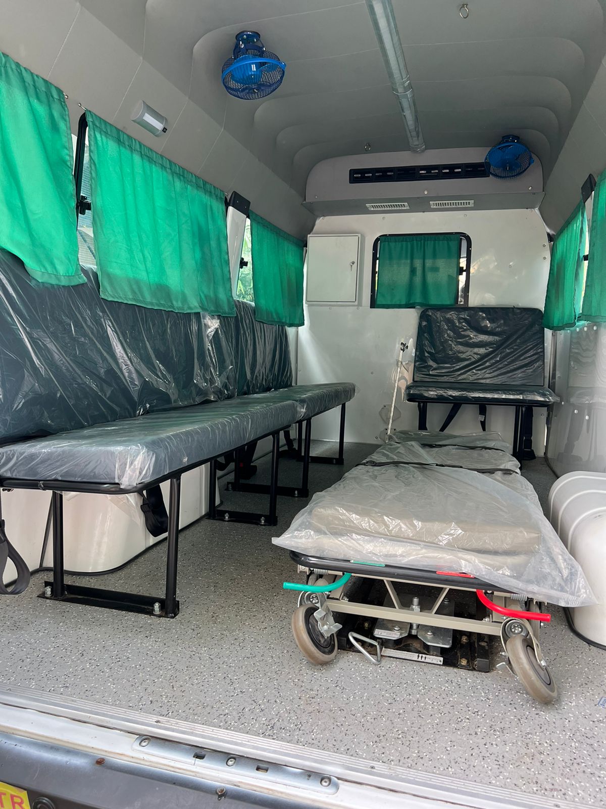 Ambulance donation to Gregorian Community